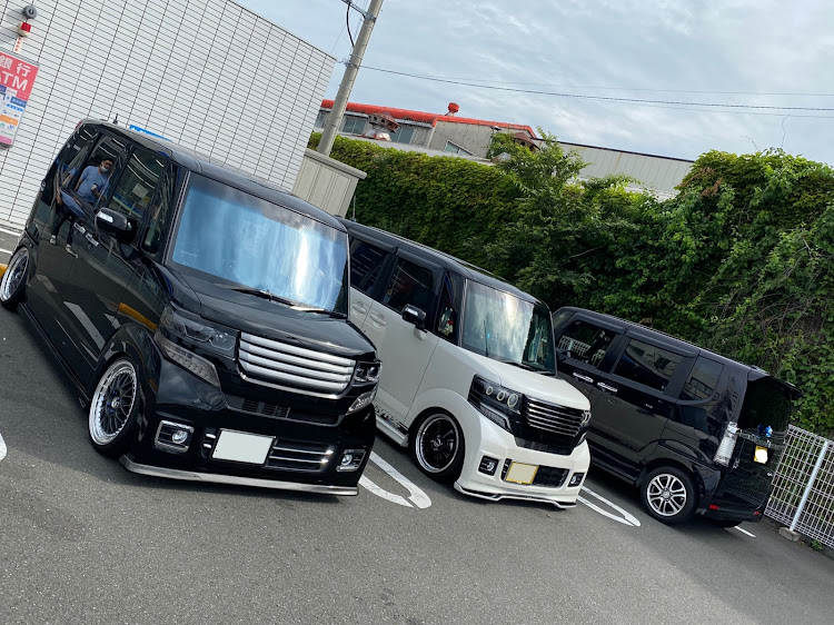 Nボックスカスタムの660family・いつもイイネ&コメントありがとうございます🙇‍♂️・関節フレンズ☝️・静岡オフ会・さわやかげんこつハンバーグに関するカスタム事例の投稿画像2枚目