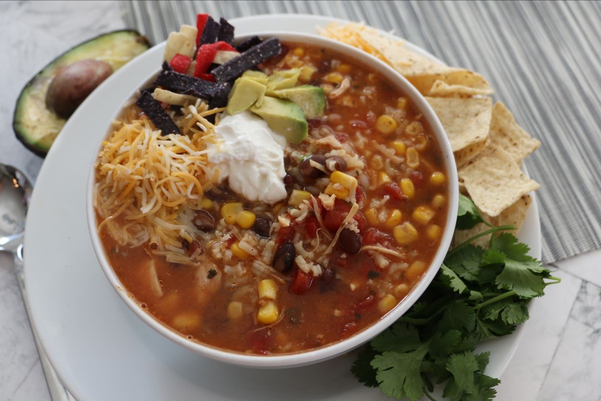 Gluten-Free Chicken Tortilla Soup Mix