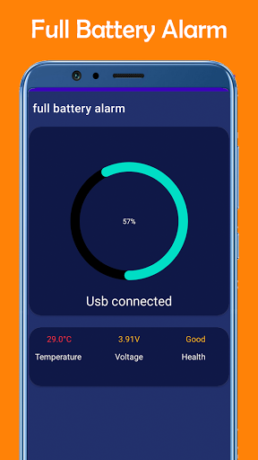 Full Battery Alarm - Battery full Rang