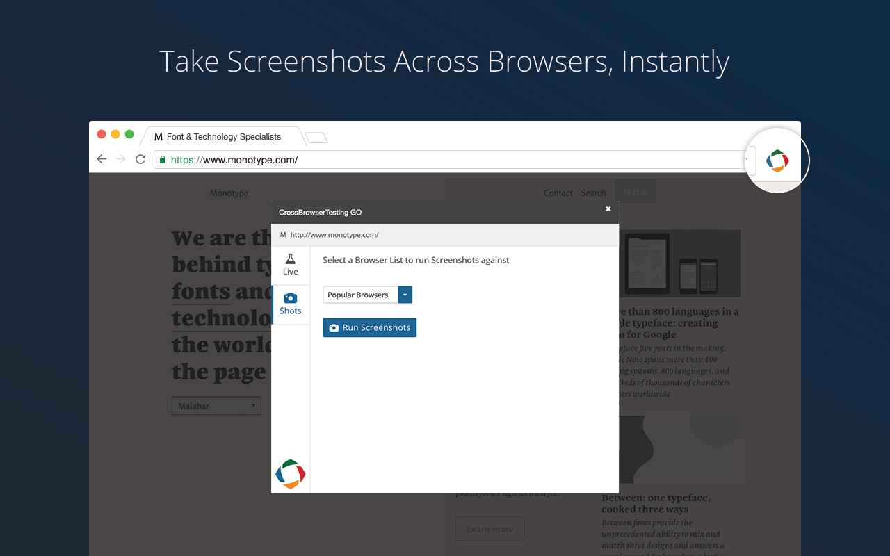 CrossBrowserTesting GO Preview image 6