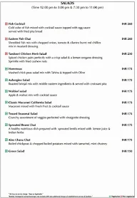 Clove - Hotel Ambrosia Sarovar Portico menu 6