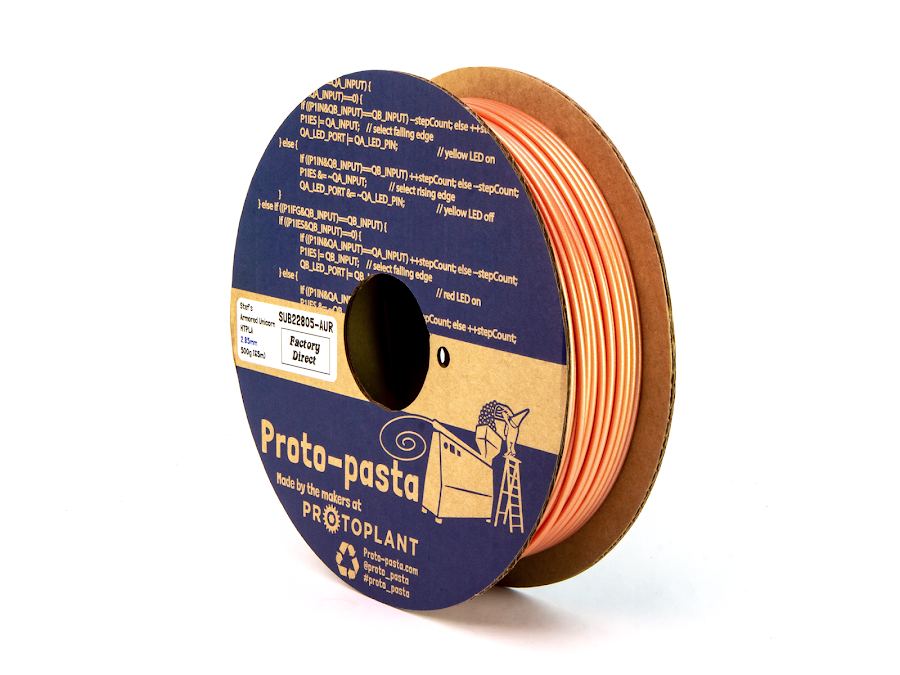 Proto-Pasta "Armored Unicorn" Rose Gold HTPLA - 1.75mm (0.5kg)