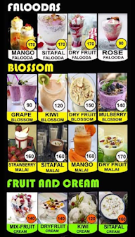 Canara Juices menu 1