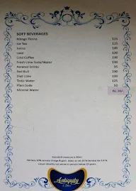 Delhi Knighter's menu 2