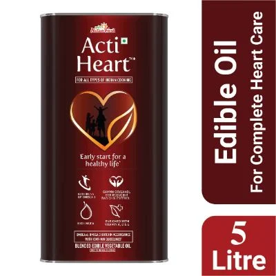 Nature Fresh Acti Heart Edible Oil Tin 5Ltr