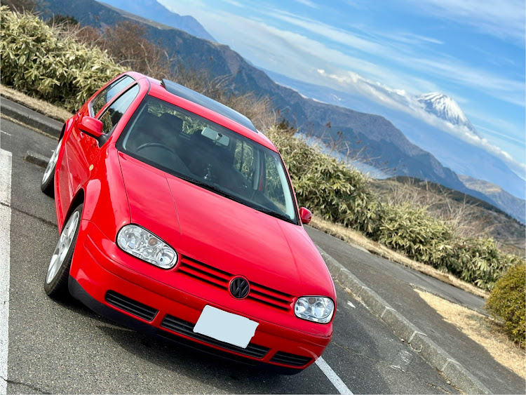 ゴルフ4の富士山と愛車・ゴルフ4gti・旅・MFゴースト・富士山とコラボに関するカスタム事例の投稿画像6枚目