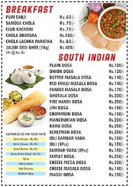 Dosa Deewana Food Corner menu 4