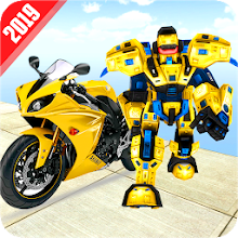 US Robot Bike Transform Shooting Game Download on Windows