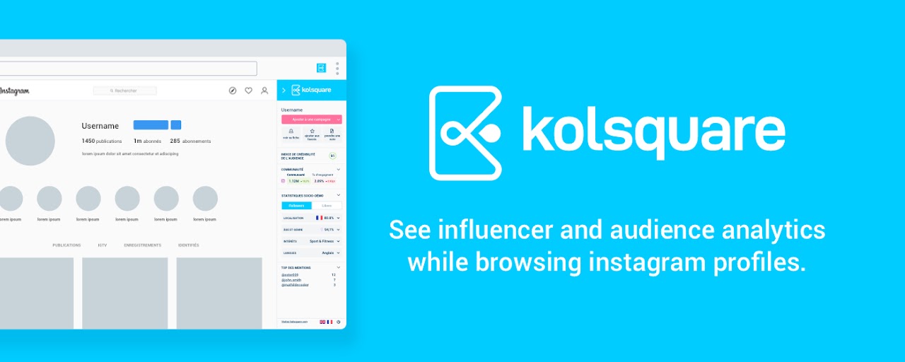 Kolsquare Analytics Sidebar Preview image 2