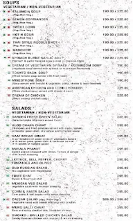 Indian Hut menu 1