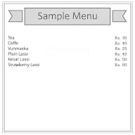 Royal Dairy menu 1