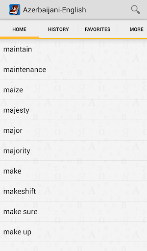 AzerbaijaniEnglish Dictionar