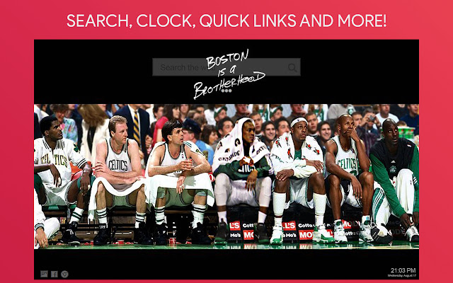 Boston Celtics Wallpaper HD Custom New Tab