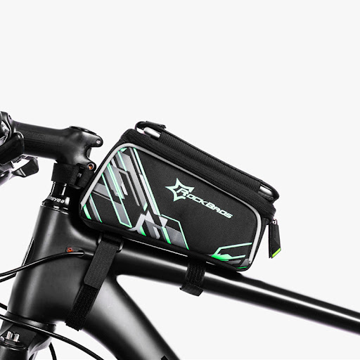 Title 3, Waterproof bicycle saddle bag for mobile phones...