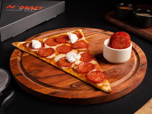 Jumbo Slice - Pepperoni Pizza With Burrata Cheese