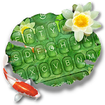 Cover Image of Скачать Cute Koi Fish Keyboard Theme 6.3.18.2019 APK