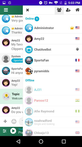 Sports Chat Rooms