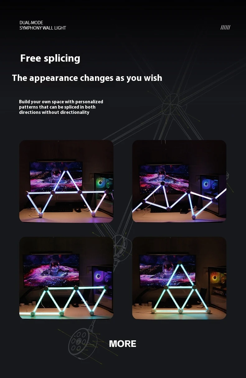 Title 2, DIY Smart Stitching Glow Ambience Light – Stwór...