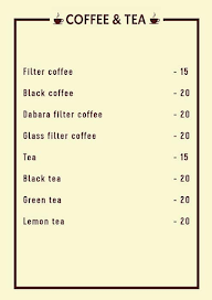 Coffeehouse@Mountroad menu 1