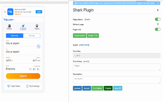 shark-plugin chrome extension