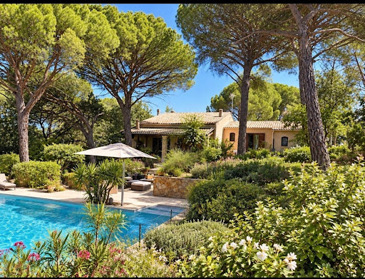 Modern villa with pool and wooded garden in this luxury villa for sale in Vidauban ($715,993 - 150 m²)