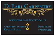 D. Earl Carpentry Logo