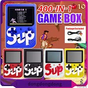 Máy Chơi Game Cầm Tay Mini Retro 400 Game Sup 2.5 Inch Lcd Kèm Phụ Kiện Màn Hình Cảm Ứng