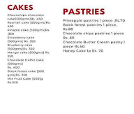 Bangalore iyengar bakery menu 1