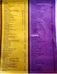 Lucknow Central Multicuisine Restaurant & Banquet menu 2