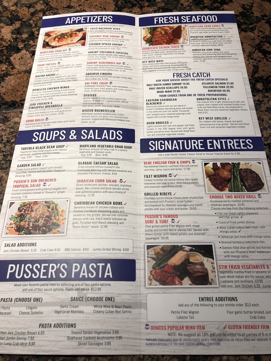 Love this place! Dinner menu items are clearly marked and chef worked with me to make one of the appetizers gf that was not. Staff is awesome! Also had breakfast here.