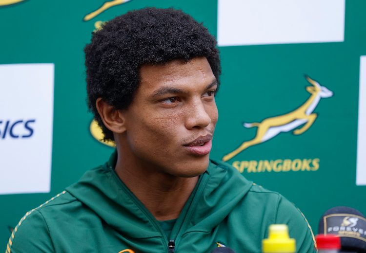 Springboks winger Kurt-Lee Arendse is looking to fill the void left by injured Cheslin Kolbe against the All Blacks.