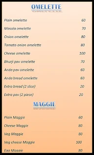 Bubbles Cafe menu 1