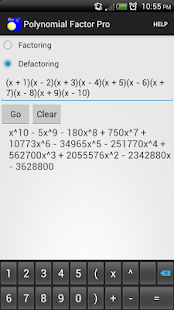 Polynomial Factor Pro(圖1)-速報App