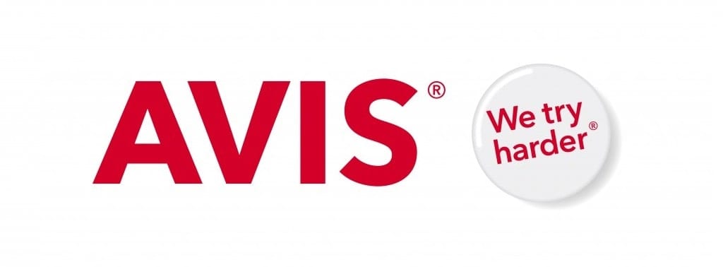 logotipo de avis con lema