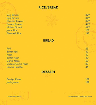 Be My Guest menu 2