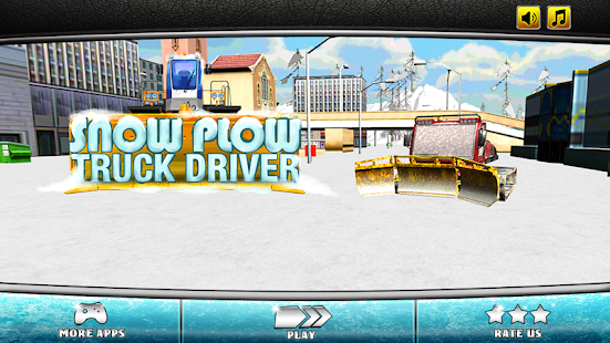 Snow Plow Truck Driver 3D Screenshots 10