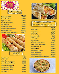 Jhakaas Canteen menu 2