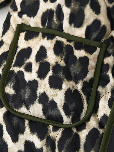 Title 16, Womens Fashion Leopard Print Cotton Coat Jacke...