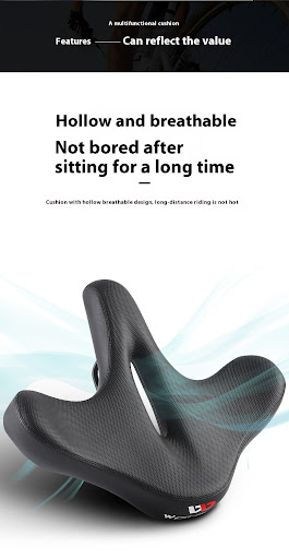Title 3, Thickening Bicycle Cushion, Shock-absorbing, Co...