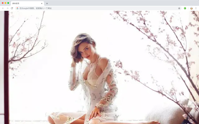 Miranda Kerr New Tab Theme HD