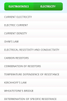 Electrostatics and Electricity Screenshot