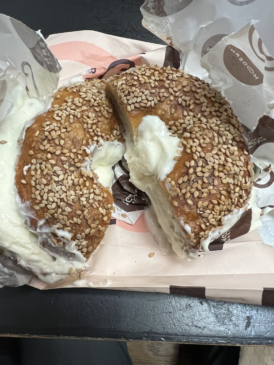 Sesame bagel