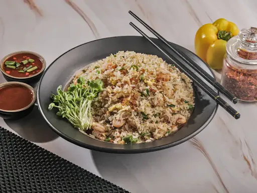 Mixed Burnt Garlic Fried Rice