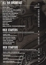 Club Roadies menu 3