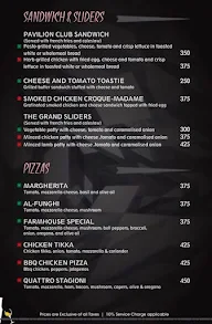 The Cult menu 5