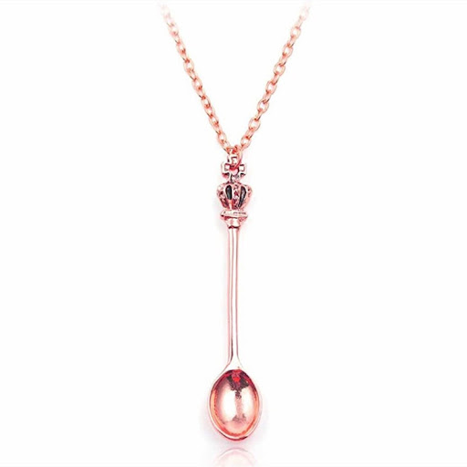 Title 5, Crown Mini Tea Spoon Classical Royal Snuff Neck...