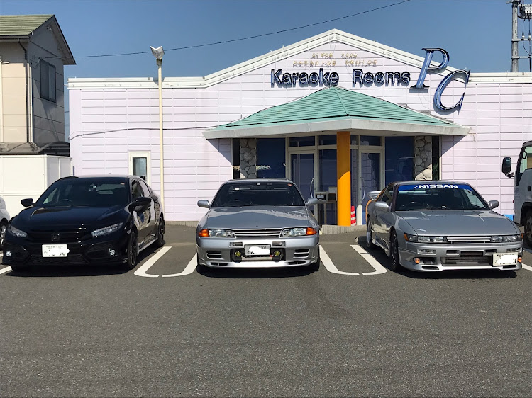 スカイライン GT-Rの山口ゴールデンコースツーリング・只の浜ナポリタン・平尾台・北九州空港✈️・塾長ステッカーに関するカスタム事例の投稿画像7枚目