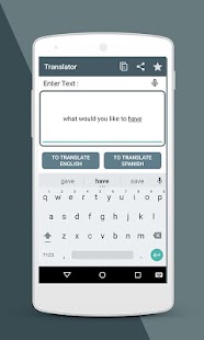 Lastest Spanish English Translator APK for Android