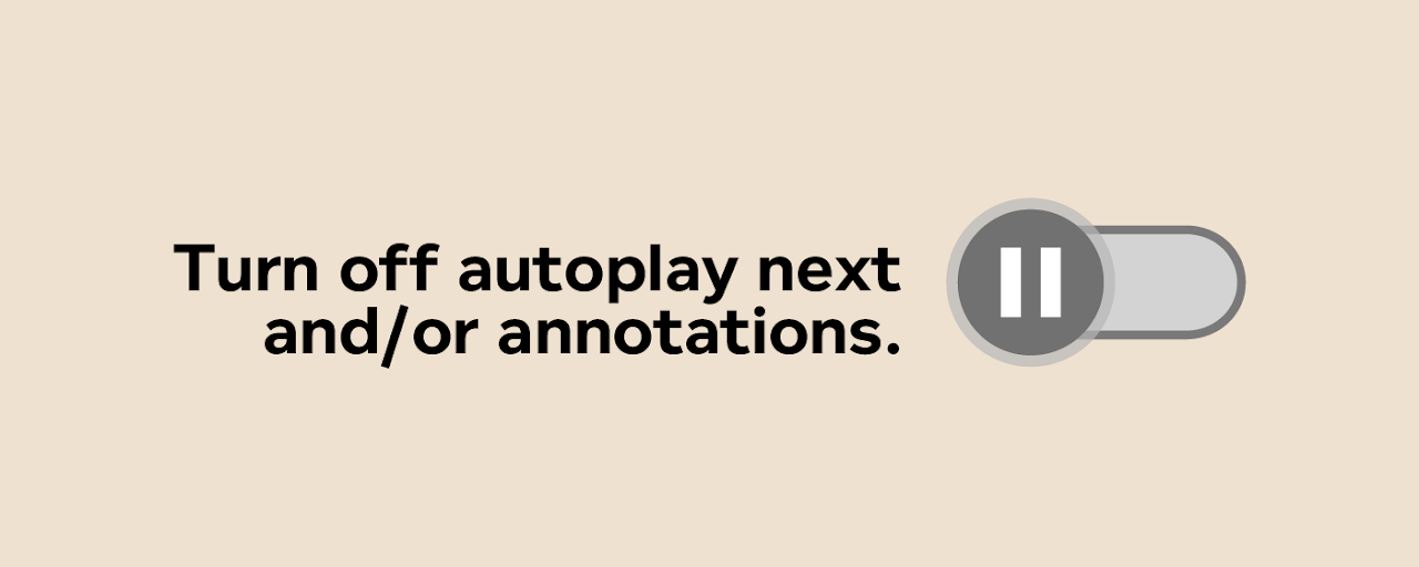 Turn Off YouTube Autoplay Next & Annotations Preview image 2