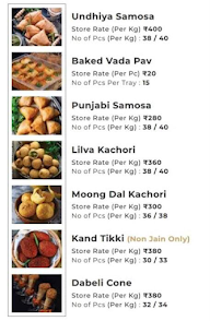 Bay Of Snacks menu 2